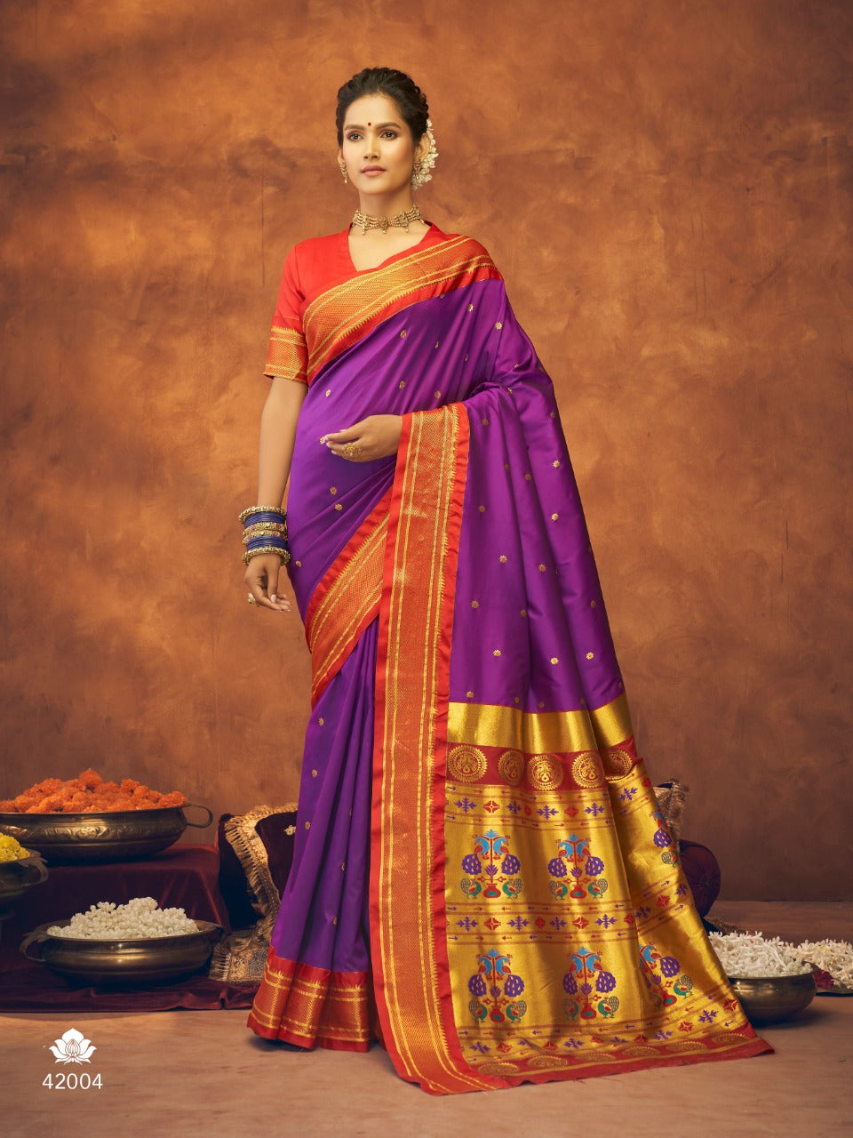 Wedding Special Paithani Silk Sari