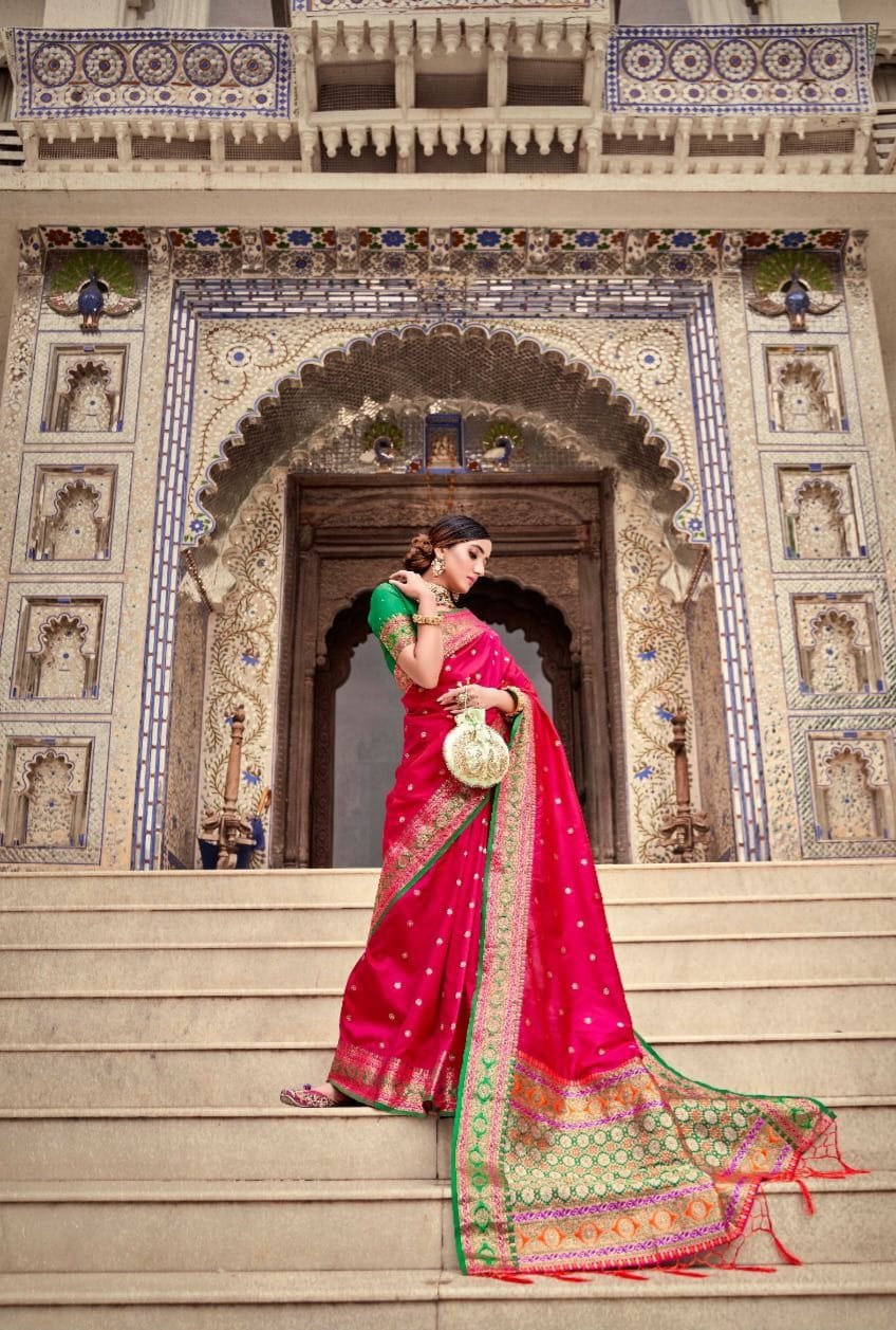 Silk Grandeur Saris For Wedding