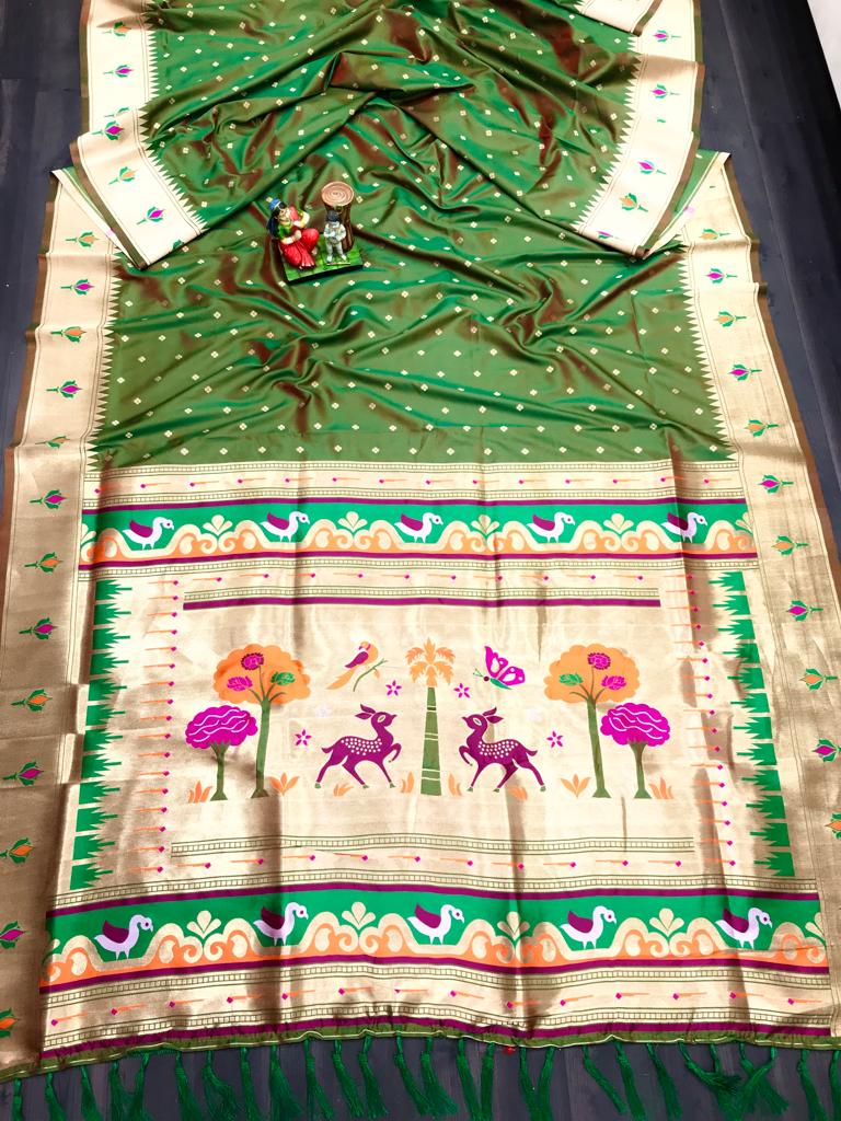 Grand Paithani Silk Saris For The Wedding Season