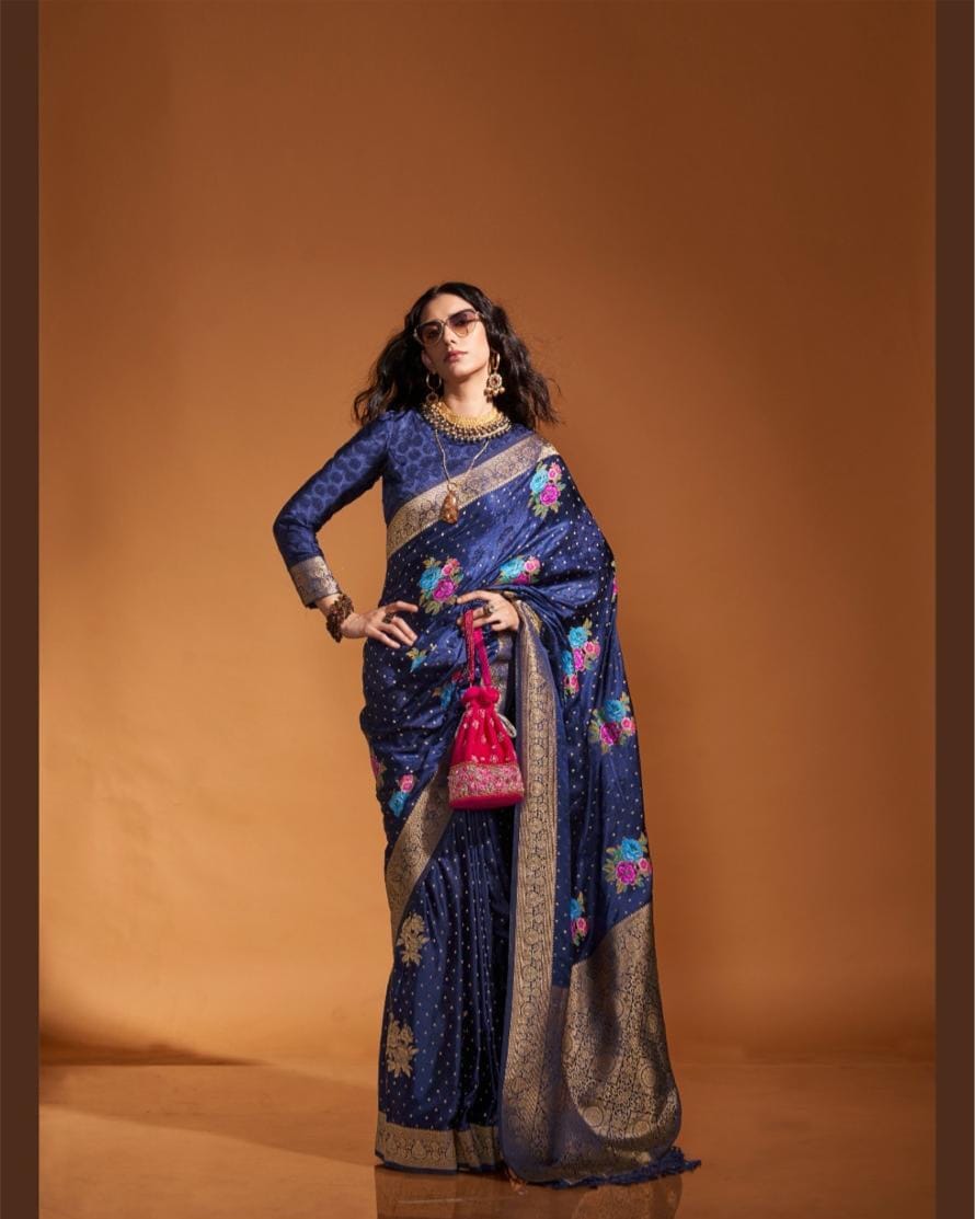 Grand Banarsi Saris For Grand Weddings