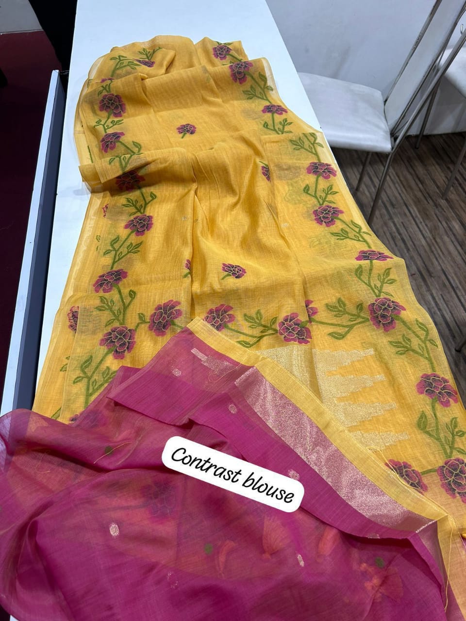 Day Wear Special Sarees In Muga Silk