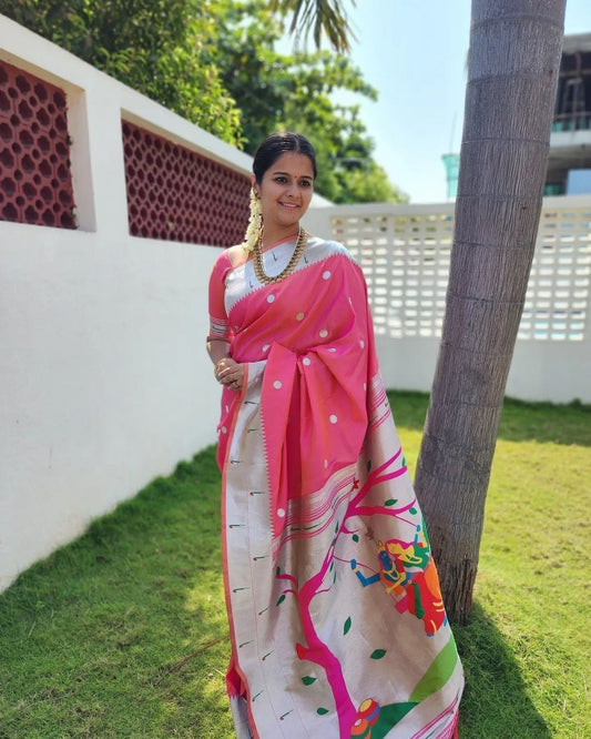 Grand Weddings With Kalindi's Paithani Silk Saris