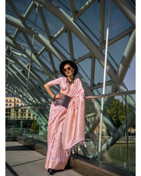 Festive Special Saris In Banarsi Checkered Weaving