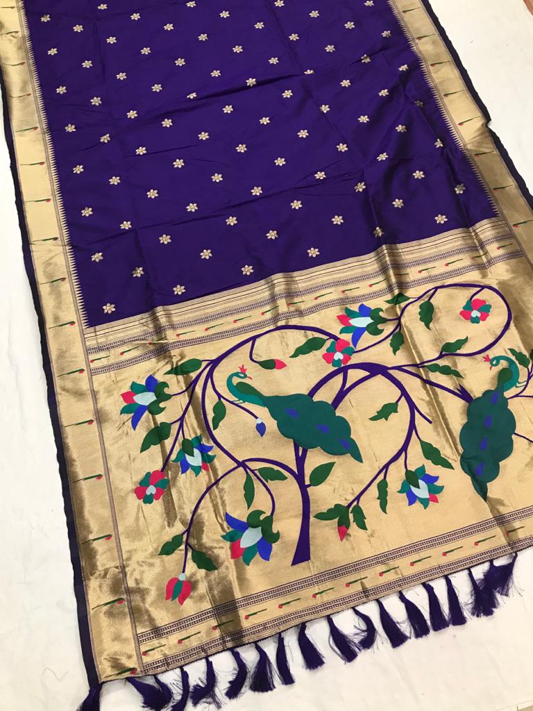 Royal Peshwayi Paithani Saris For Wedding