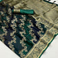 Shaadi Special Drapes In Pure Banarsi Silk Jaal Weaving