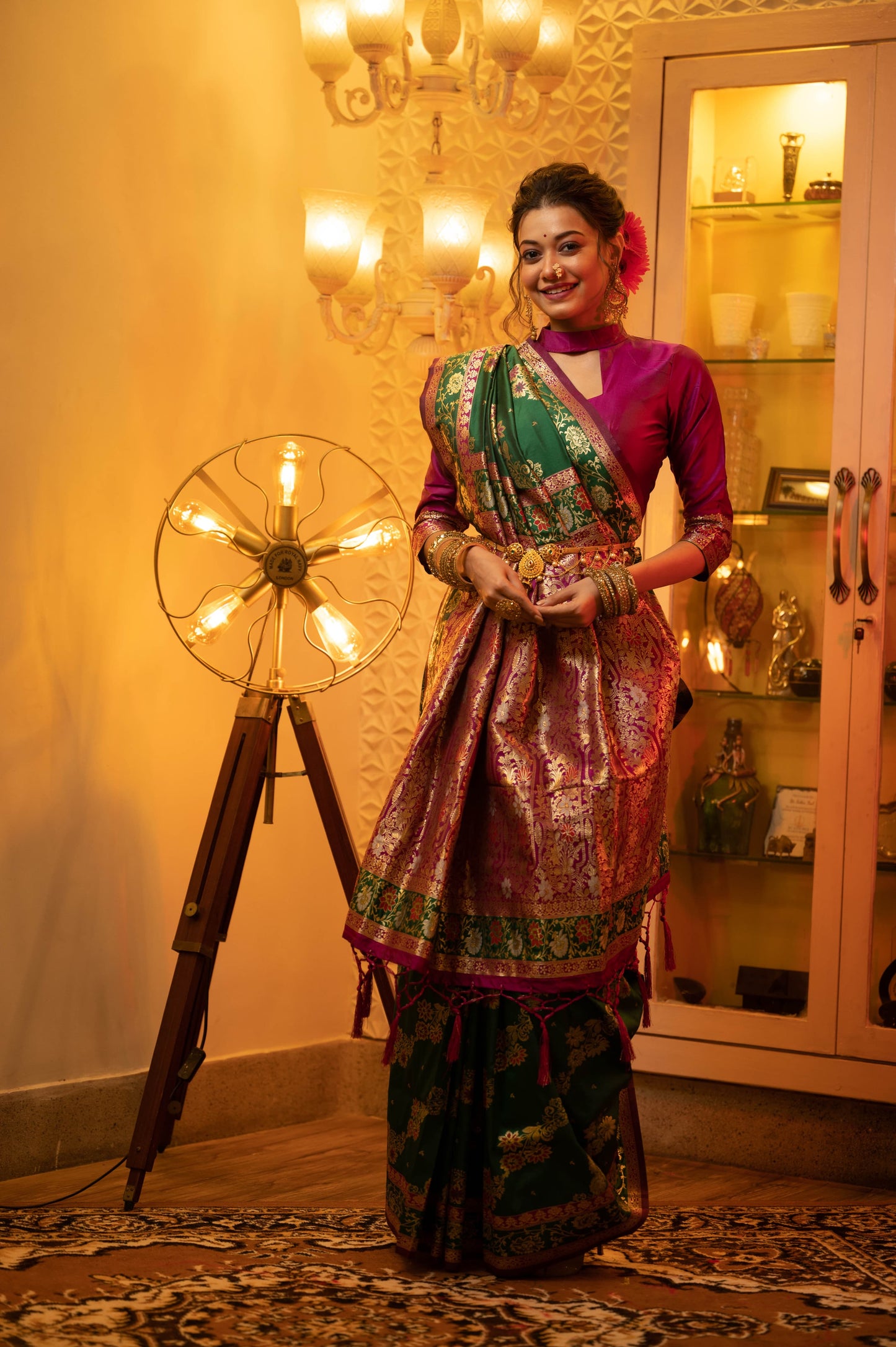 Grand Wedding With Kalindi Silk Saris!