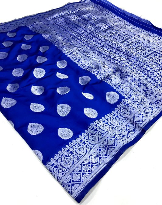 Teej Special Banarasi Silk Sari