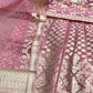 Pure Banarsi Lehenga In Kora Organza