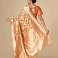 orange beautiful saree
