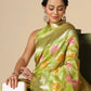 beautiful green sari
