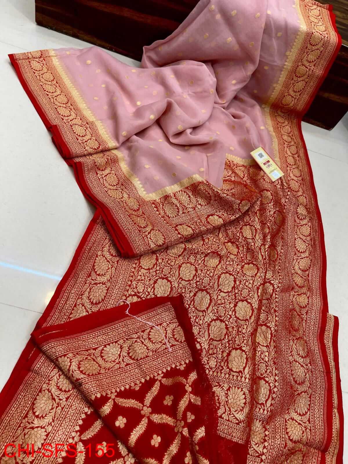 wedding pink sari