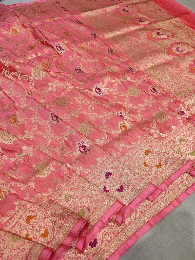 pink DS1 saree