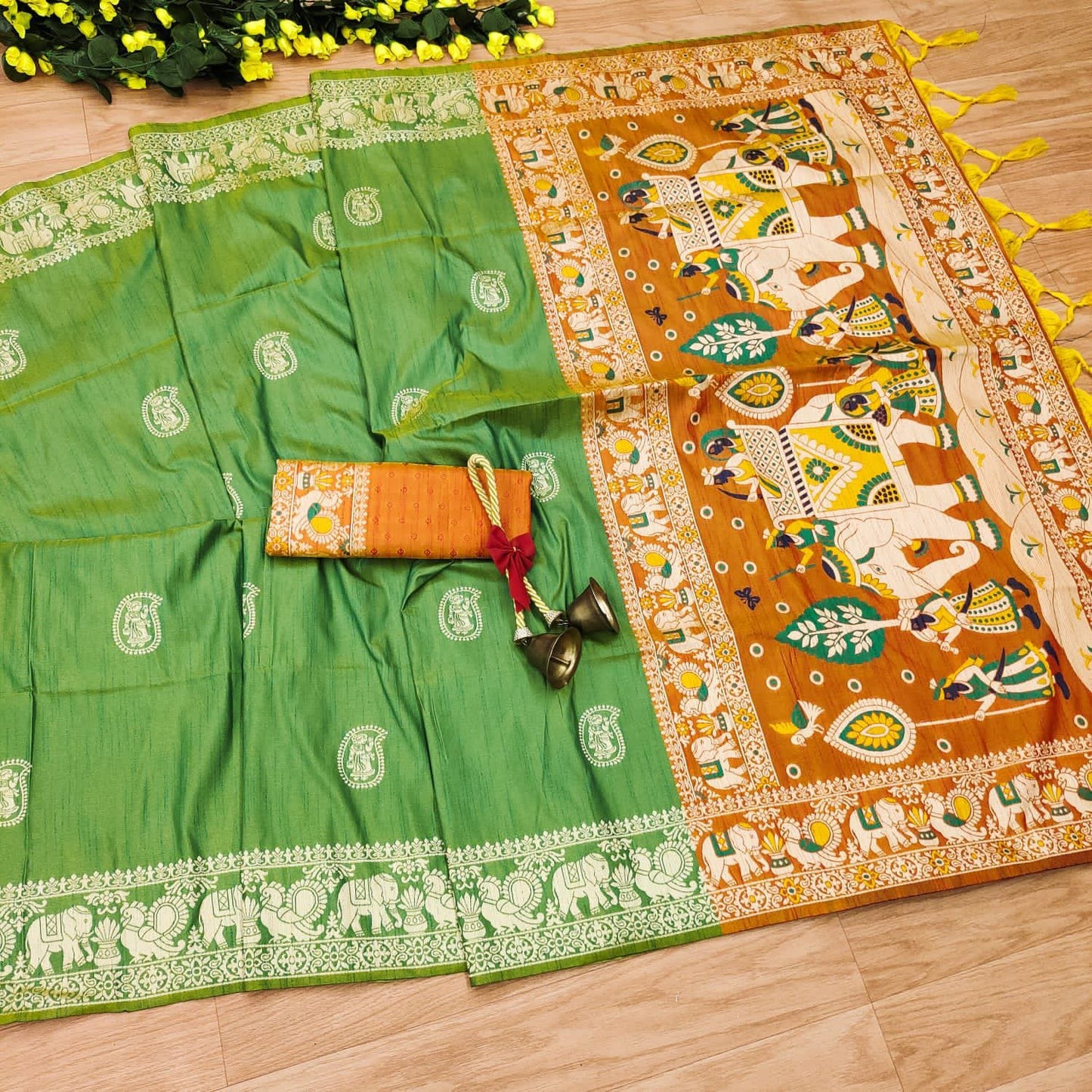 Traditional Raw Silk Saris