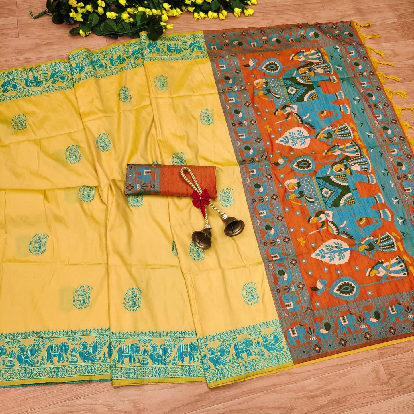 Traditional Raw Silk Saris