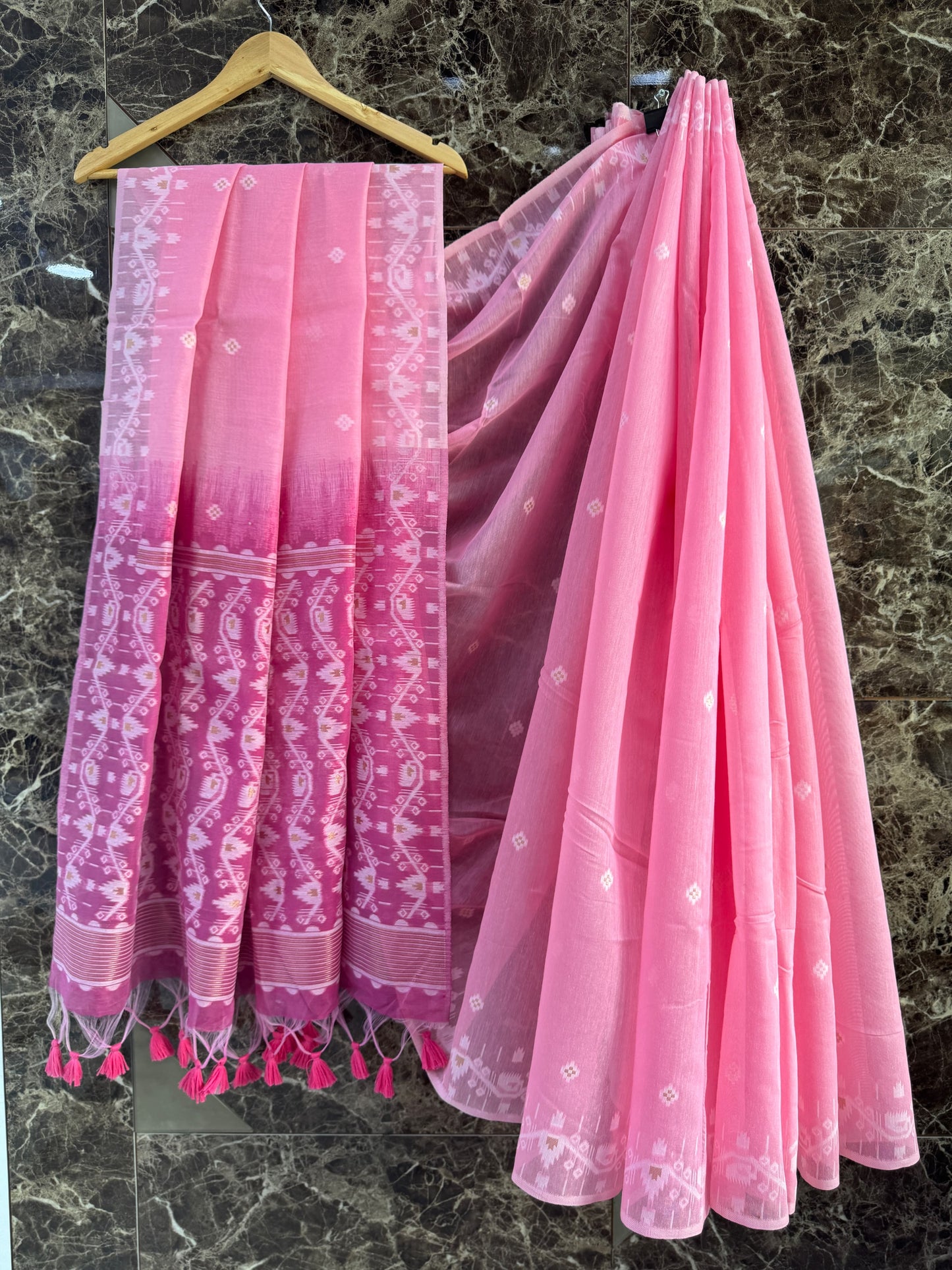 Jamdani Sarees In Premium Muga Cotton