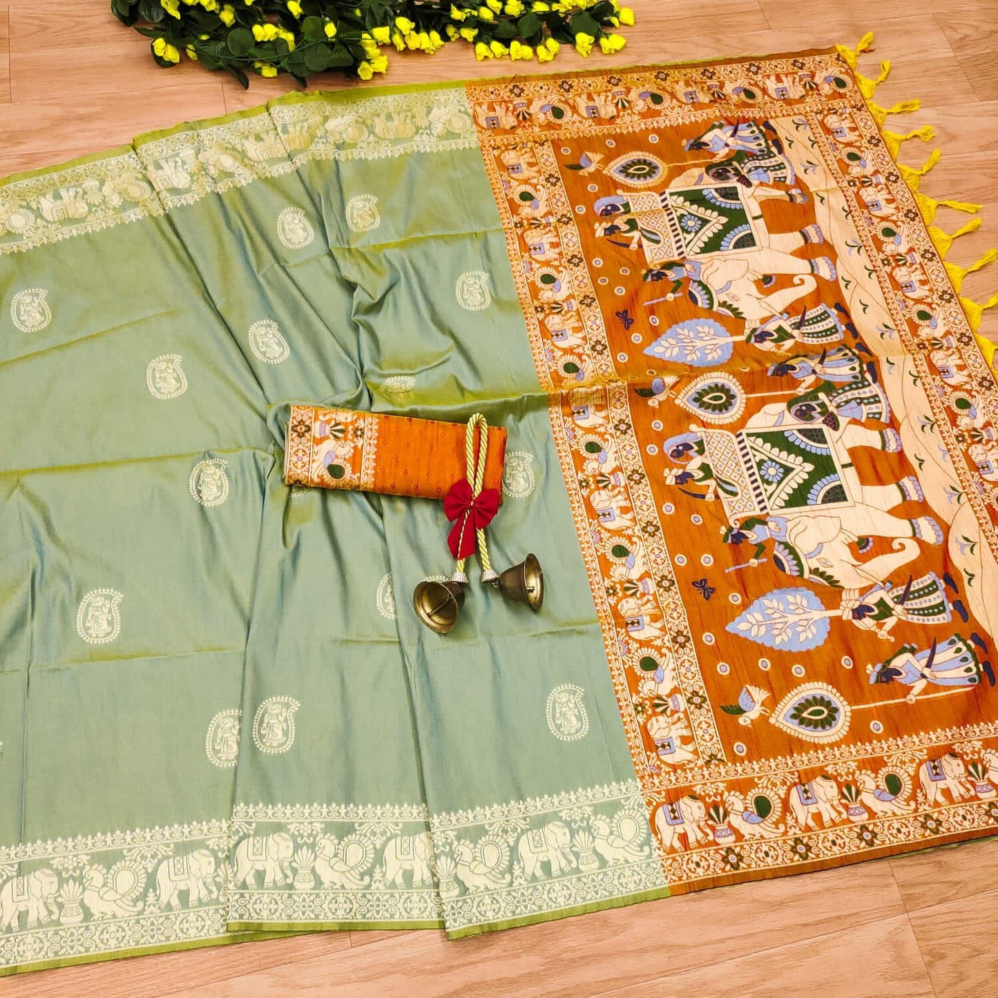 Traditional Raw Silk Saris