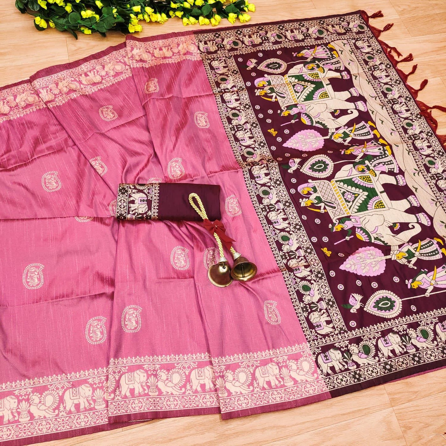 Traditional Raw Silk Saris