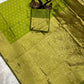 Rakhi Special Green Silk Banarsi Saree