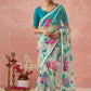 Destination Wedding Special Brasso Silk Embroidered Saree