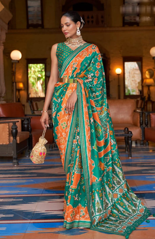 Wedding Special Handloom Silk Patola Saris
