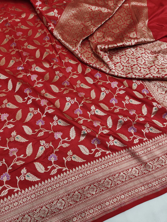 Bridal Saris In Pure Katan Silk Pure Handloom