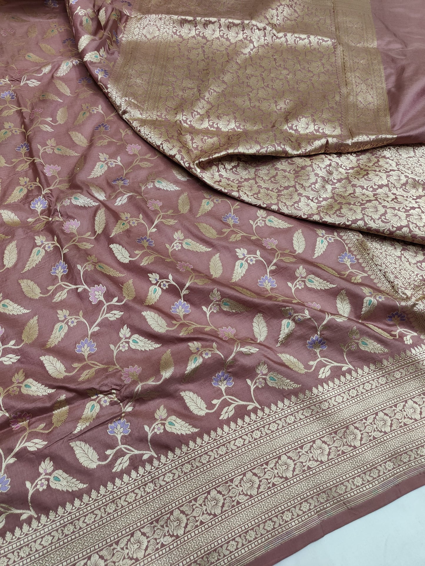 Bridal Saris In Pure Katan Silk Pure Handloom