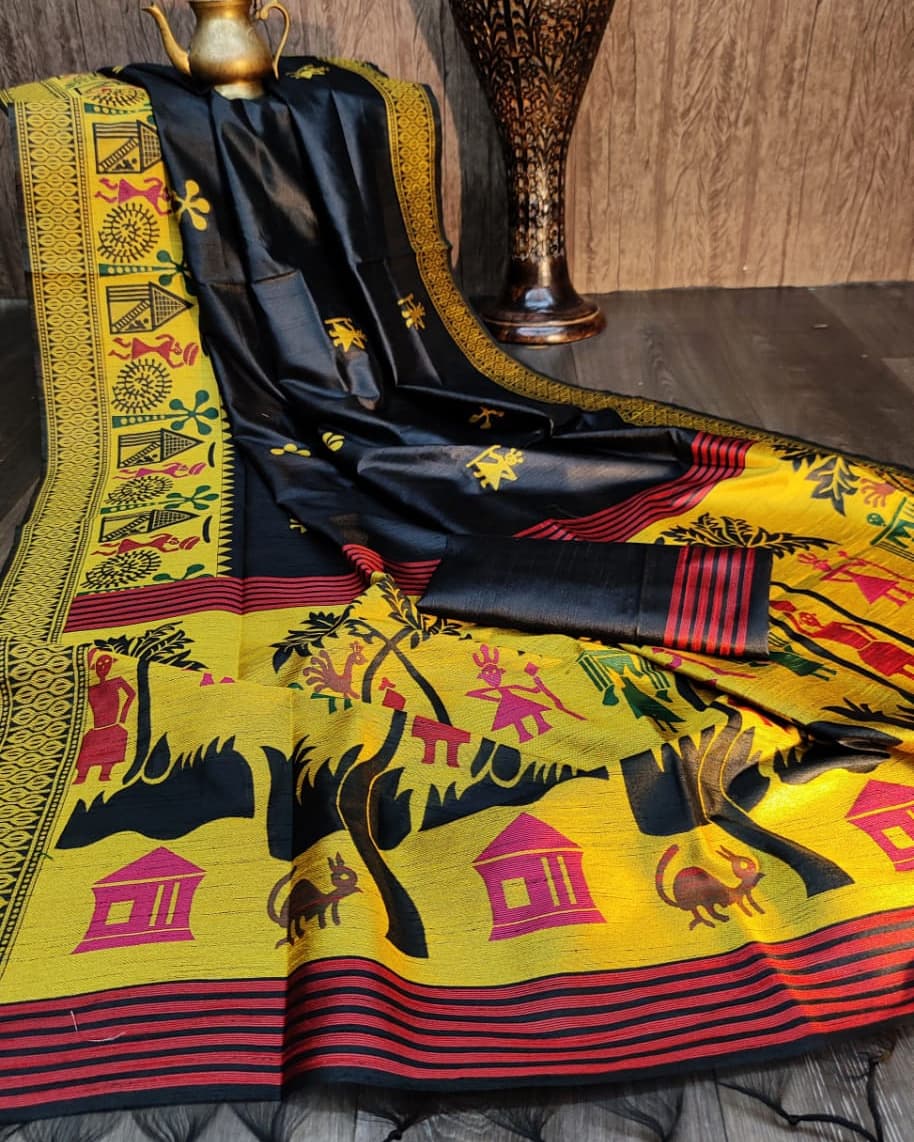 Festive Season Special Exclusive Raw Silk Saris