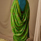 Green Banarasi Saree Brasso Silk with Designer Blouse