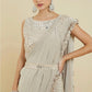 Ready Made Drapes With Stitched Blouse-Best Buy